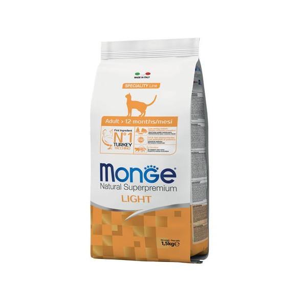Monge Natural Superpremium Light Tacchino 1,5kg Monge Natural Superpremium Light Tacchino 1,5kg